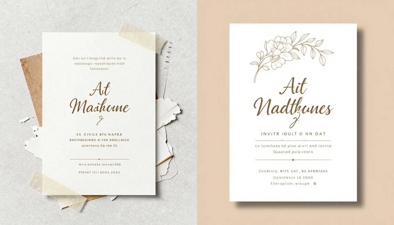 5 טעויות נפוצות בעיצוב הזמנות לאירועים וכיצד AI פותר אותן